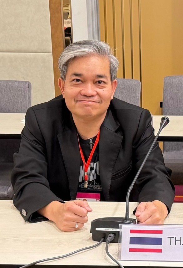 Our HOPE worldwide Thailand Communications Coordinator, Chanin, member of the Committee.